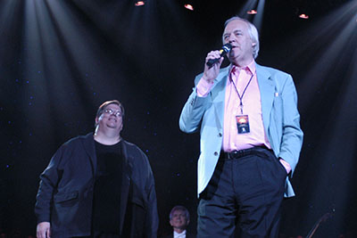 Sir Tim Rice at the UTEP Dinner Theatre 20th Anniversary production of JESUS CHRIST SUPERSTAR – IN CONCERT at the Don Haskins Center.